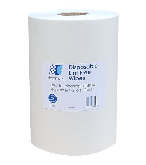 HYGIMAX Cleanroom Wiping Roll - 400 Sheet 30x38cms